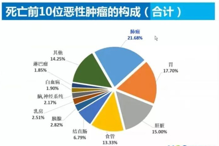 癌症病排前十